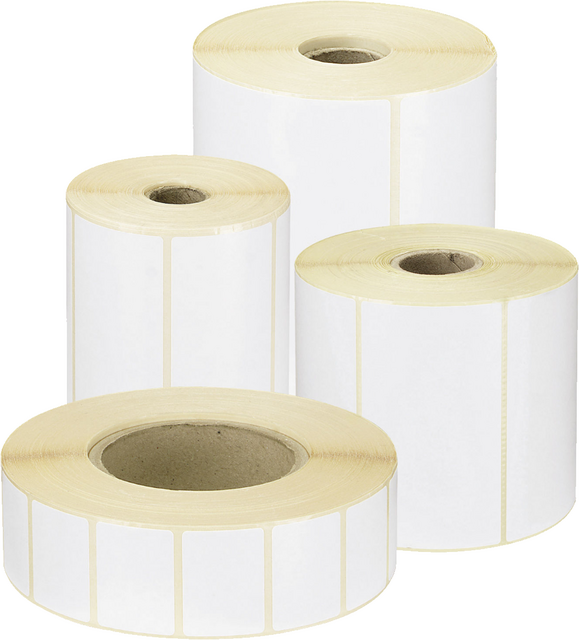 58 x 45 mm direct thermal labels rolls